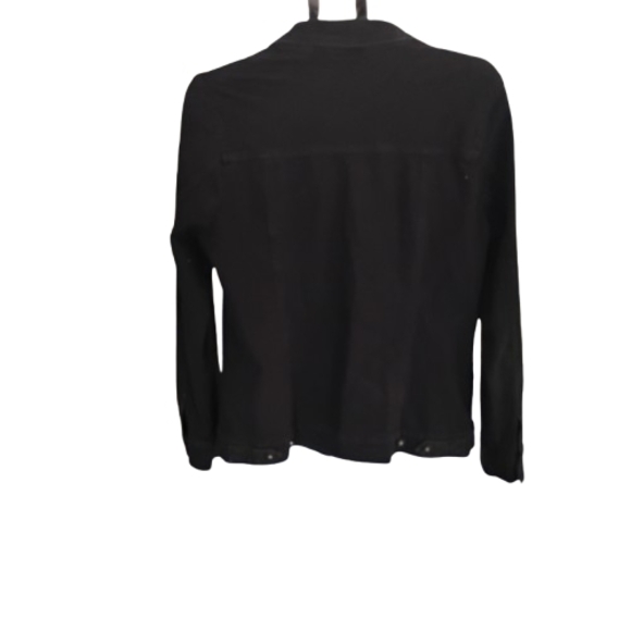 Bandolino Women's Black Jean Jacket - Picture 2 of 3